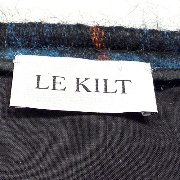 Rare Le Kilt, Dino 25 Tartan Brushed Mohair Wool by Scottish Designer - Picture 11 of 16